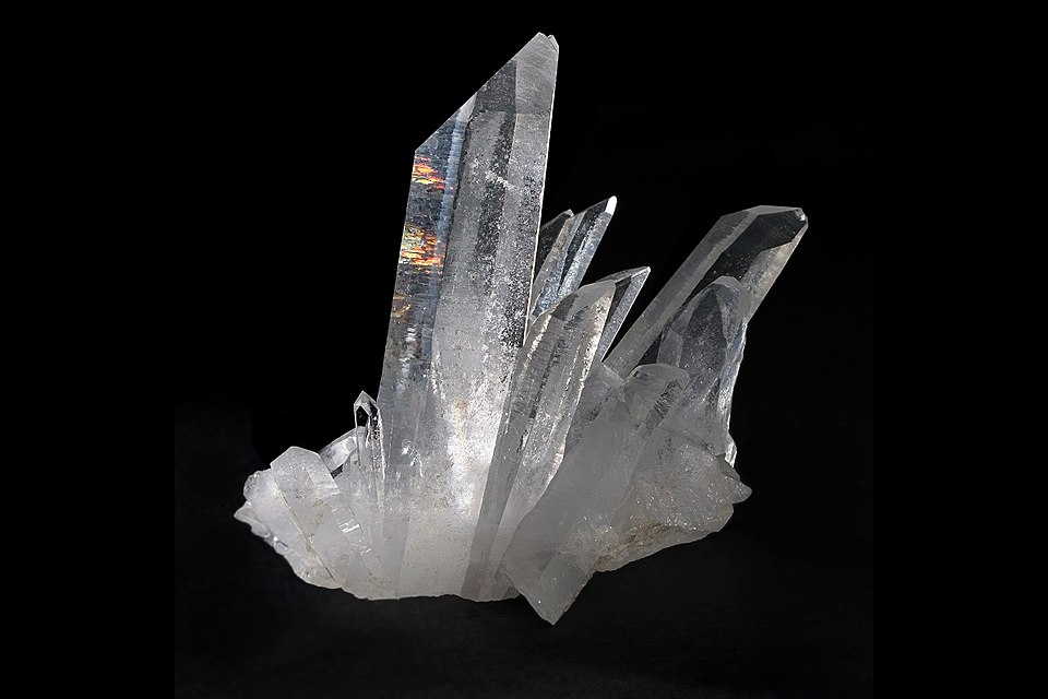 Quarz ist ein Reinstoff: Bergkristall