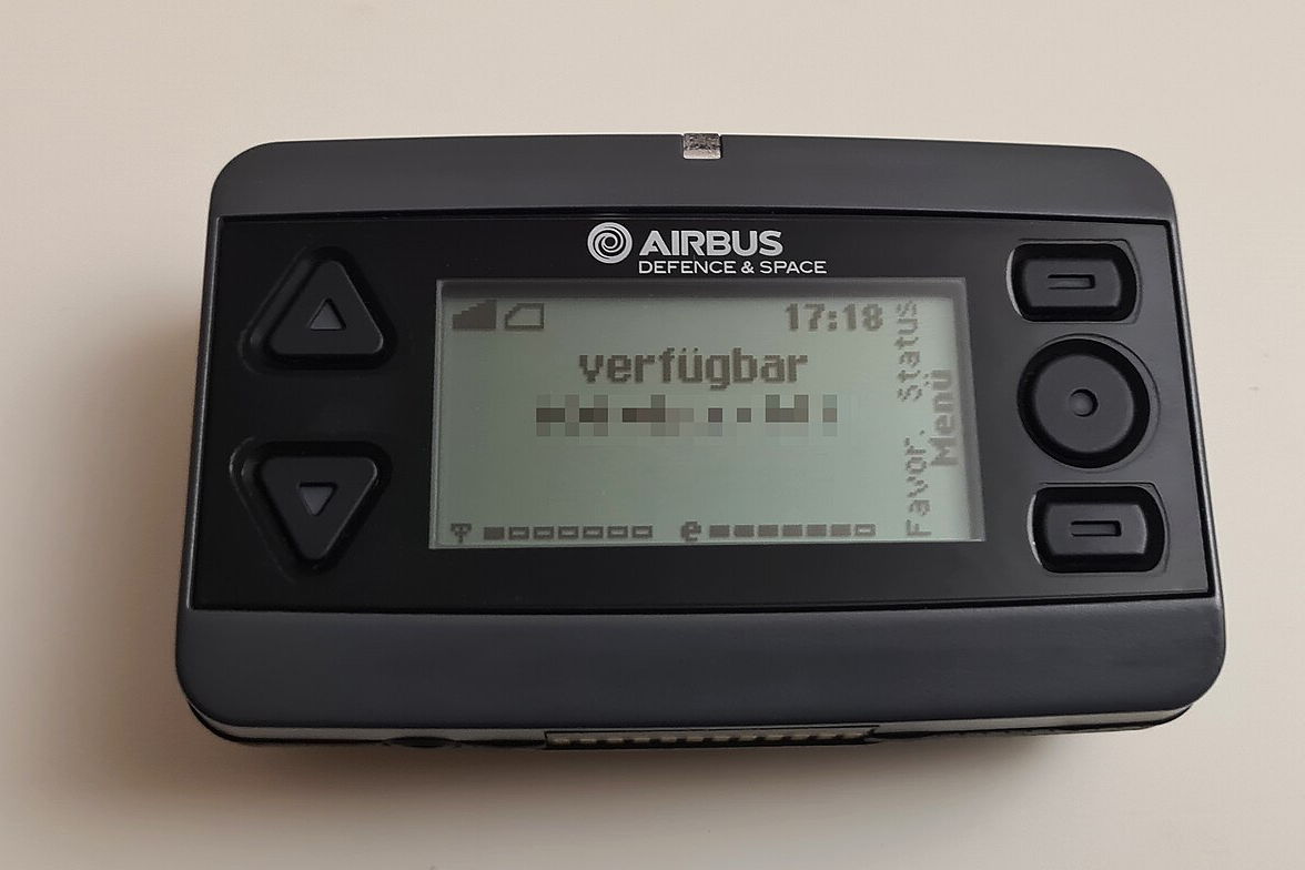 Pager Airbus p8gr