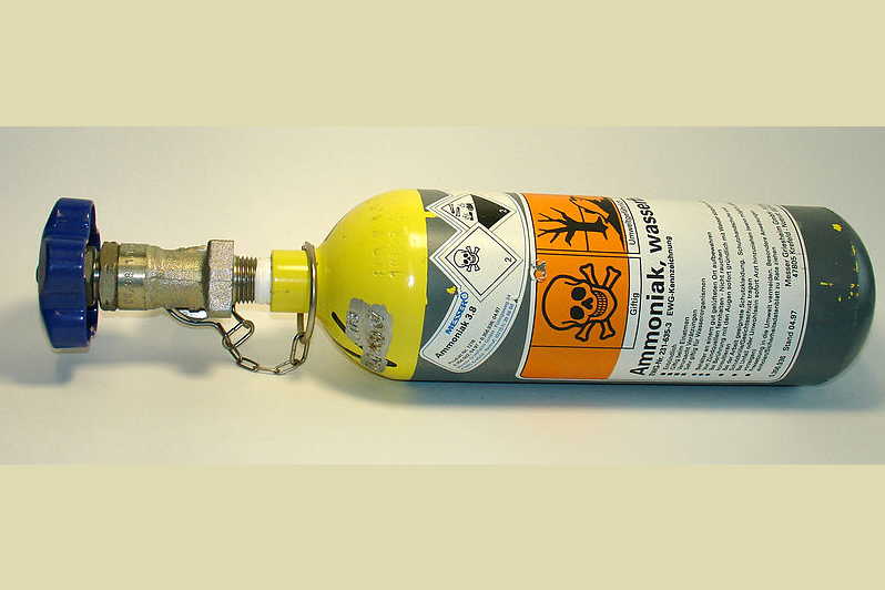 NH3-Druckgasflasche